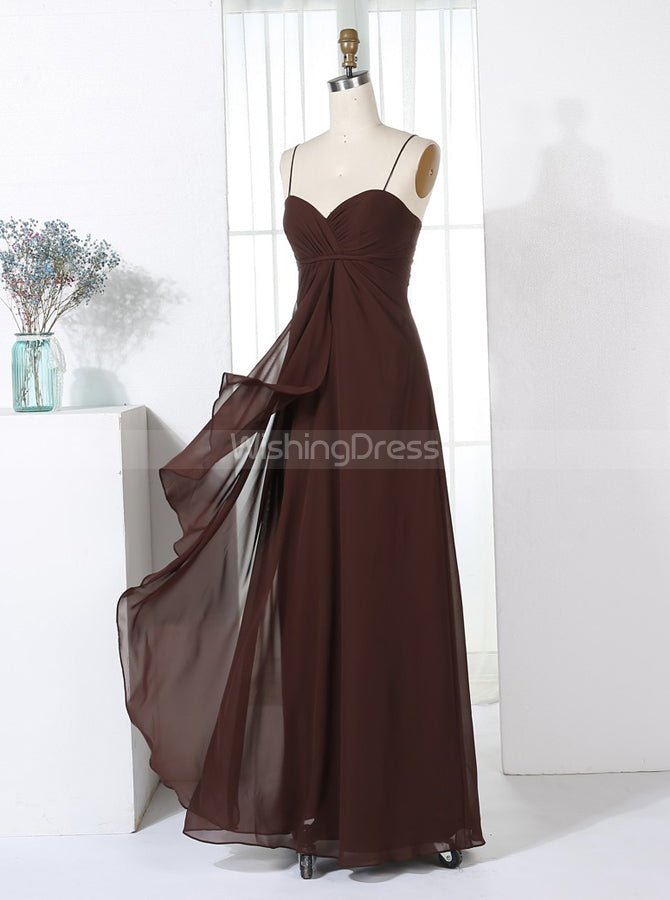 Dark Brown Bridesmaid Dresses