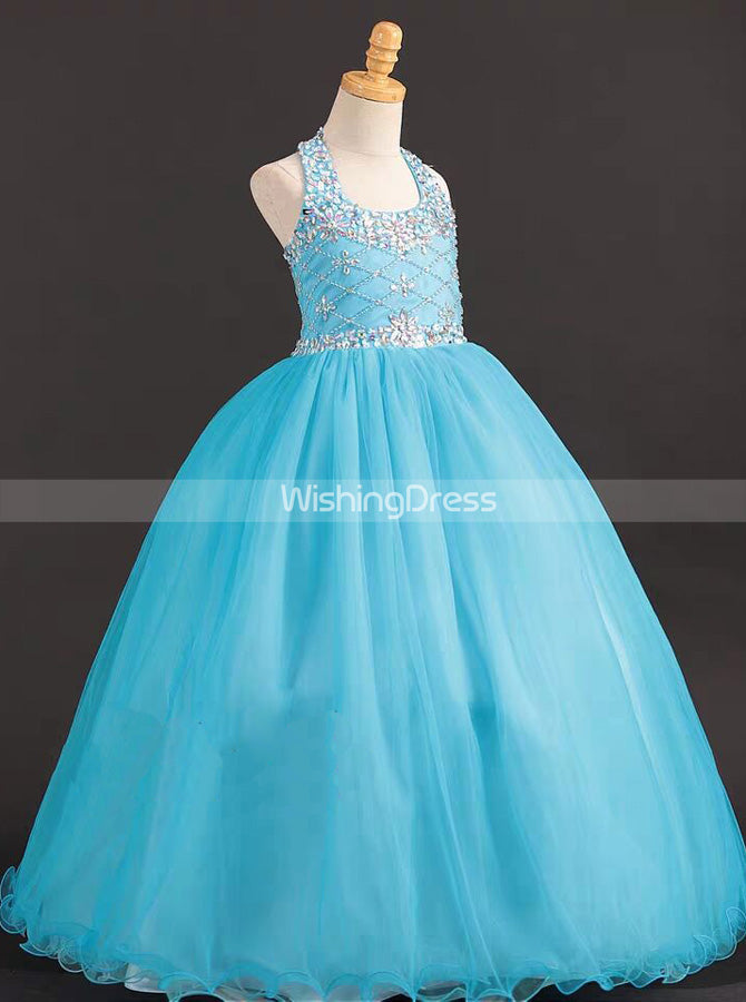 Little girl hot sale prom dresses