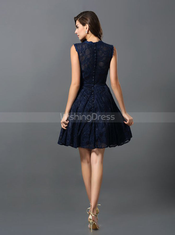 Short Bridesmaid Dress Charcoal Grey