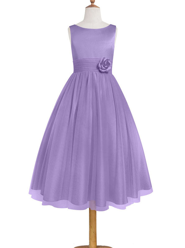 Purple Junior Bridesmaid Dresses