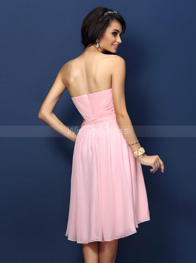 Pink teenage bridesmaid outlet dresses