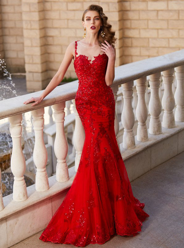 red matric farewell dresses