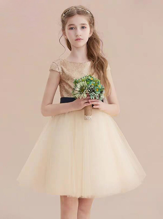 Rose Gold Junior Bridesmaid Dresses