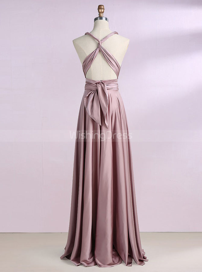 Satin 2025 infinity dress