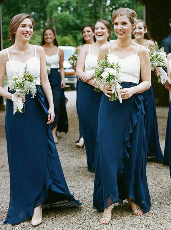 two tone bridesmaid dresses