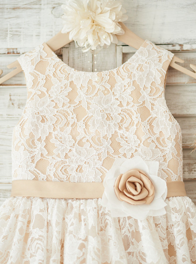 Cream Colored Flower Girl Dresses