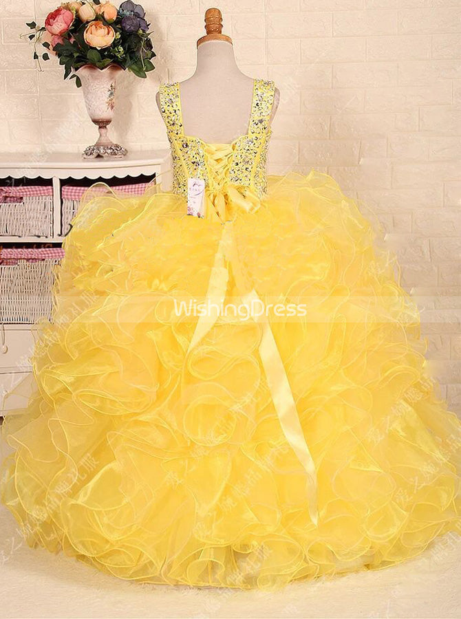 Yellow Princess Dresses