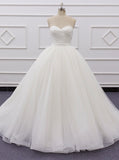 Simple Strapless Bridal Ball Gown,Classic Bridal Ballgown,WD01079