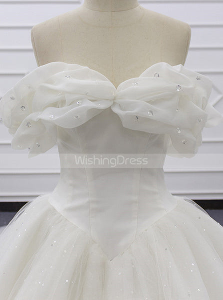 Princess Wedding Gown,BlingBling Fairytales Bridal Ball Gown,WD01080