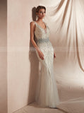 Beaded Evening Dresses,Luxurious Prom Dress,PD00417