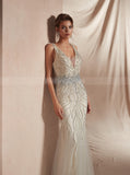 Beaded Evening Dresses,Luxurious Prom Dress,PD00417