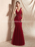 Beaded Evening Dresses,Luxurious Prom Dress,PD00417