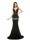 Black Mermaid Evening Dresses,Gorgeous Formal Evening Dress,PD00470