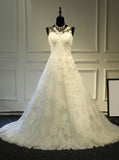 Lace Wedding Dress,A-line Classic Bridal Dress,WD00386