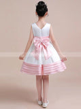 Lovely Two Tone Junior Bridesmaid Dress,Birthday Party Dress for Little Girls,JB00076