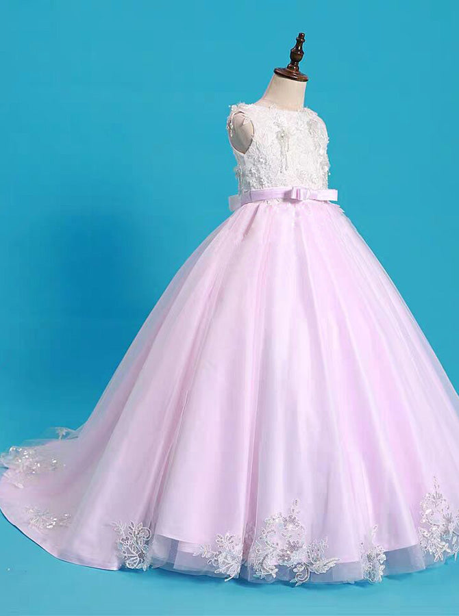 Pink Little Princess Dresses,Formal Pageant Dress for Girls,GPD0001 ...