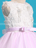 Pink Little Princess Dresses,Formal Pageant Dress for Girls,GPD0001