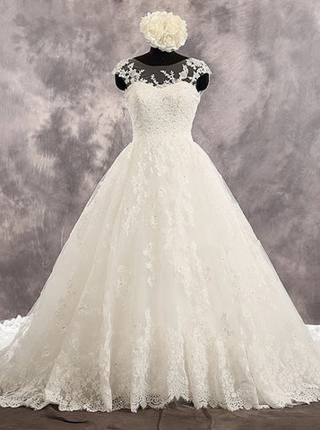 products/princess-wedding-dress-with-illusion-neckline-gorgeous-bridal-gown-with-lace-wd00524.jpg