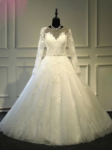 products/princess-wedding-dress-with-sleeves-tulle-bridal-gown-wd00375.jpg