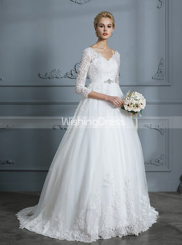 products/princess-wedding-dresses-ball-gown-wedding-dress-with-sleeves-classic-wedding-gown-wd00296-3.jpg